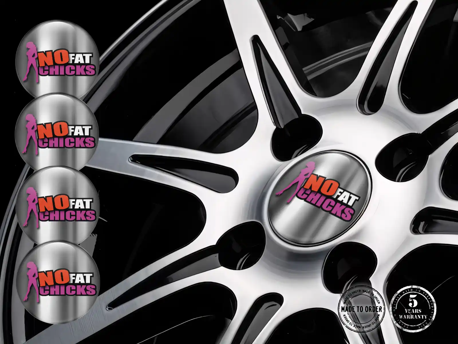 Decals on wheels Premium Style Luxury Drift Dome